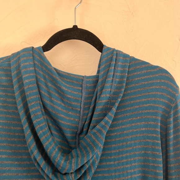 CAbi striped riff hoodie top size S - Picture 6 of 9